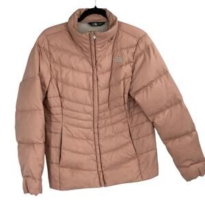 The North Face Jacket Womens Large
 Pink Alpz 2.0 550 Goose Down Puffer Full Zip